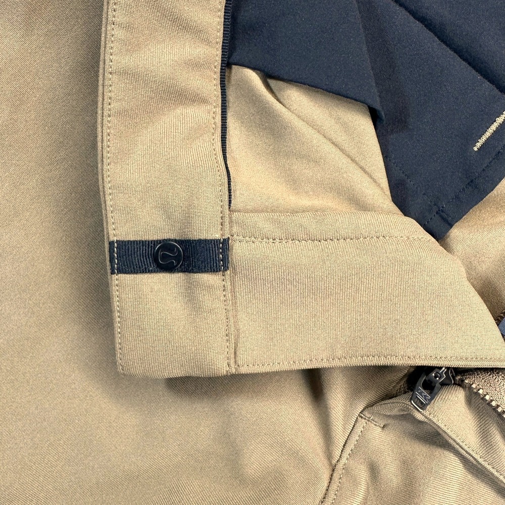 Lululemon Men's Performance Pants Khaki Size 32 Technical Fabric Casual Workwear - Picture 4 of 9